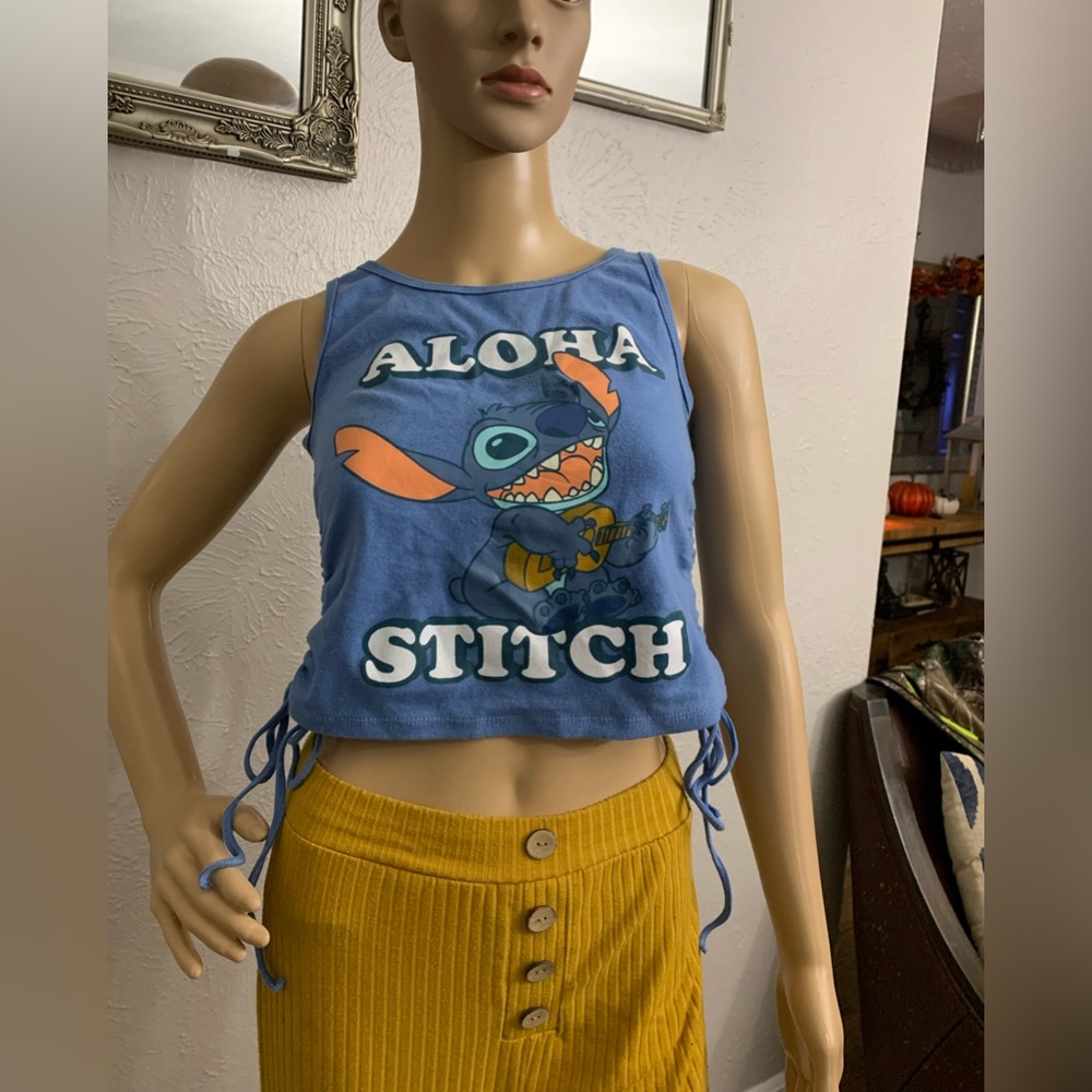 Disney Stitch Crop Top Tank